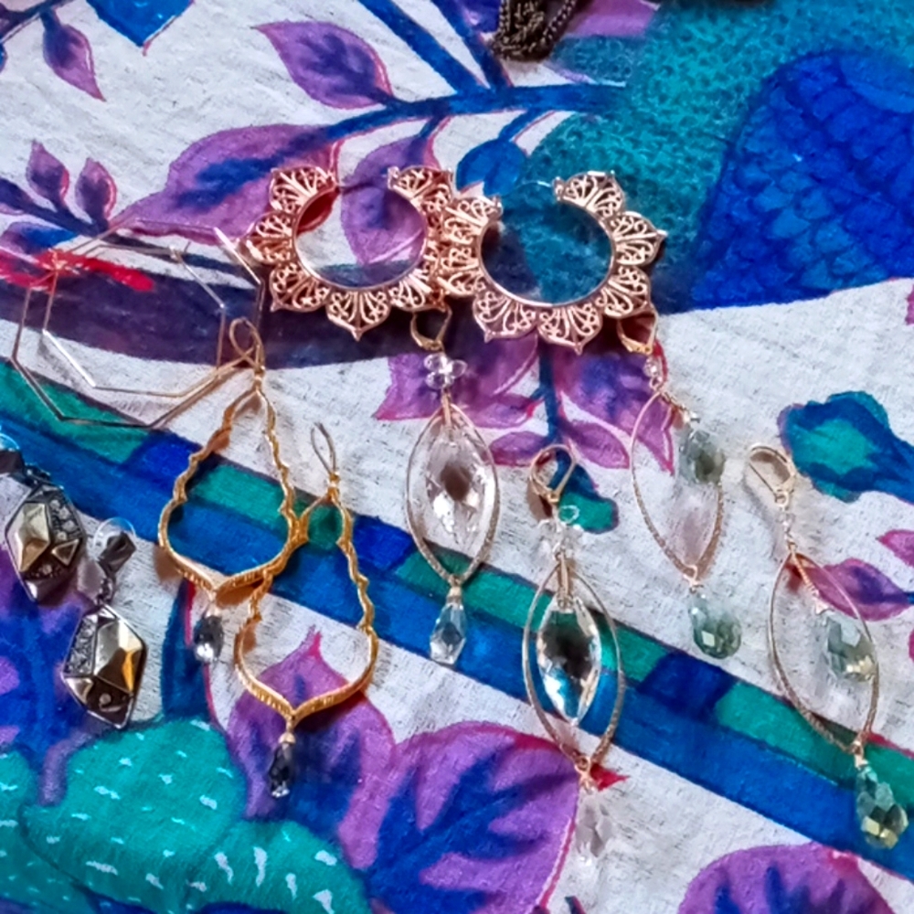 Earring bundle all from Montage Laguna Beach